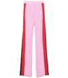 STELLA MCCARTNEY Monogram Trousers in Pink Tulip