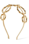 ROSANTICA MAMBA GOLD-TONE HEADBAND