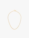 ALL BLUES GOLD VERMEIL ROPE NECKLACE,101520SHORT13883072