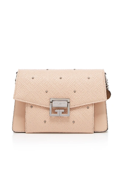 Givenchy Gv3 Leather Shoulder Bag In Neutral