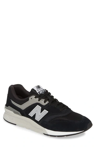 New Balance Men's 997 Casual Sneakers From Finish Line In Black/silver