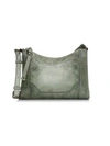 Frye Melissa Leather Crossbody Bag In Fern