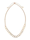 POMELLATO Brera Diamond & 18K Rose Gold Chain Choker Necklace