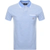 PSYCHO BUNNY THORNTON POLO T SHIRT BLUE,119710