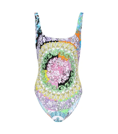 Versace 印图莱卡连体泳衣 In A7000 Multicolor