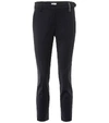 BRUNELLO CUCINELLI EMBELLISHED MID-RISE SKINNY PANTS,P00384028