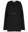 VALENTINO WOOL AND CASHMERE CAPE,P00395496