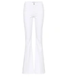 J Brand Valentina High Waist Flare Leg Jeans In White