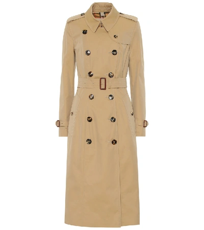 Burberry The Long Chelsea Heritage Trench Coat In Beige