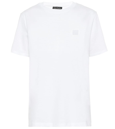 Acne Studios 白色 Ellison Face T 恤 In White