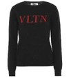 VALENTINO VLTN WOOL AND CASHMERE SWEATER,P00395517