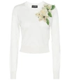 DOLCE & GABBANA EMBELLISHED SILK jumper,P00389151