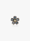 LOQUET 18K WHITE GOLD FORGET ME NOT DIAMOND CHARM,348749387412551041