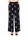 UNDERCOVER ZIGGY STARDUST EMBROIDERED BLACK TROUSERS,UCW1502-2/BLK