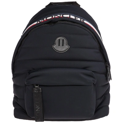Moncler Men's Nylon Rucksack Backpack Travel  Pelmo In Black