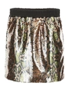 N°21 SEQUINS MINI SKIRT,10961395