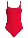 HUNZA G MARIA NILE ONE-PIECE SWIMSUIT