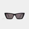 SAINT LAURENT New Wave SL 276 Sunglasses in Black Acetate and Black Lenses