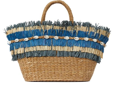 Aranaz Maika Tote Bag In Blue