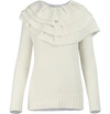 VALENTINO GARAVANI - RUFFLE JUMPER,VAL3P2X7OWH