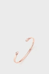 MONICA VINADER Fiji 18K Rose Gold Bud Cuff Bracelet,RP-CF-FACE-NON