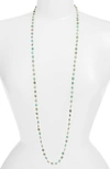 Ela Rae Diana Coin Necklace In Turquoise Coin