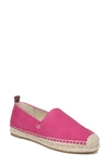 Sam Edelman Khloe Espadrille Flat In Pink Peony