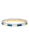 TORY BURCH T-STRIPE STACKABLE BANGLE,45108