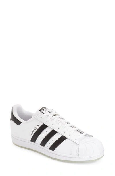 Adidas Originals Superstar Sneaker In White/ Black/ Ice