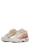 Nike Air Max 95 Qs The Plant Color Collection Sneaker In Lemon Wash/ Plum Chalk/ Plum