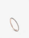 Monica Vinader Diamond Eternity Ring In White
