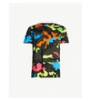 VALENTINO CAMOUFLAGE-PRINT COTTON-JERSEY T-SHIRT