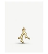 Monica Vinader Nura Mini Reef 18ct Yellow-gold Vermeil Pendant In Gold