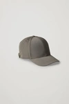 Cos Baseball Cap In Grey