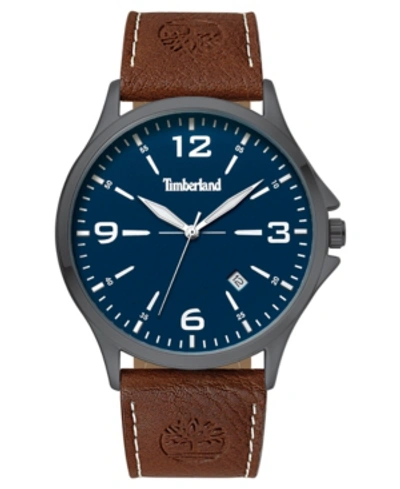 Timberland Men's Provincetown Brown/gunmetal/blue Watch