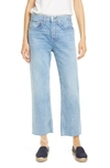 RAG & BONE MAYA HIGH WAIST ANKLE STRAIGHT LEG JEANS,W2645I449IYB