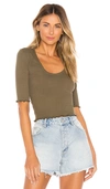 Free People Up All Night Top In Army