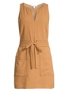 JOIE Puck Belted Mini Dress
