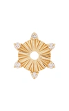 FOUNDRAE 18K Gold And Diamond Earring Charm,D4 DIAMOND