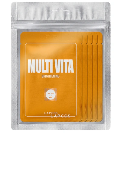 Lapcos Multi Vita Derma Mask 5 Pack In N,a