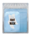 LAPCOS PEPPERMINT COOLING FOOT MASK 5 PACK,LCOS-WU44