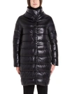 Herno Black Feather Down Coat In Black