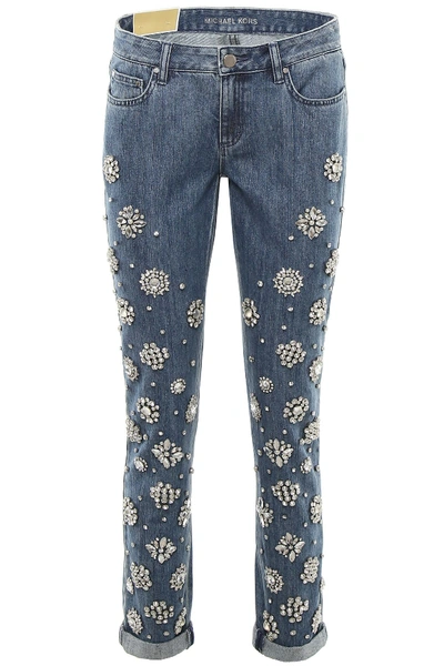 Michael Michael Kors Bejeweled Jeans | ModeSens