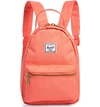 Herschel Supply Co Mini Nova Backpack - Orange In Fresh Salmon