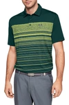 Under Armour Playoff 2.0 Loose Fit Polo In Batik / Lima Bean / Pitch Gray