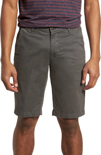 Ag Griffin Regular Fit Chino Shorts In Sulfur Smoke Grey