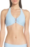 HEIDI KLEIN CORE D-G U-BAR HALTER BIKINI TOP,19RSMM0207