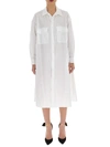 YOHJI YAMAMOTO YOHJI YAMAMOTO TYPOGRAPHY PRINTED SHIRT DRESS