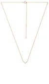 EF COLLECTION MINI CHEVRON NECKLACE,EFCR-WL10