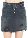 AMIRI AMIRI DISTRESSED MINI SKIRT